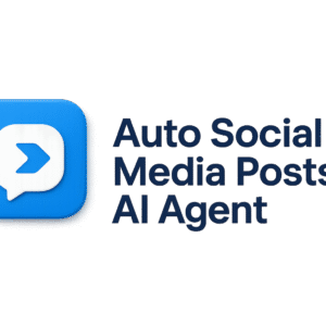 Home auto social media posts ai agent